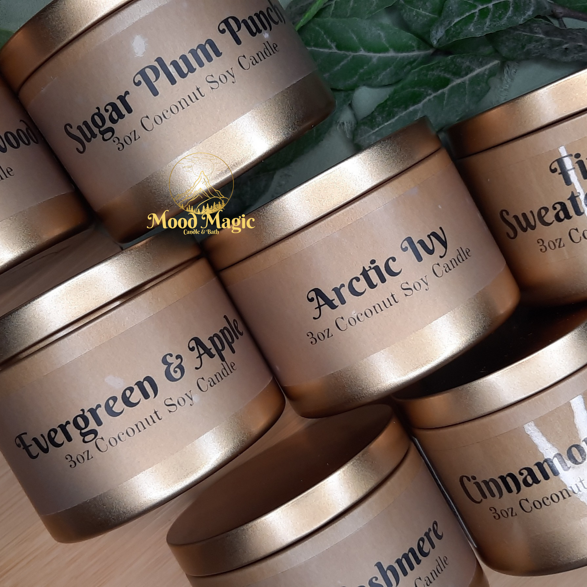 3oz candle tins. 