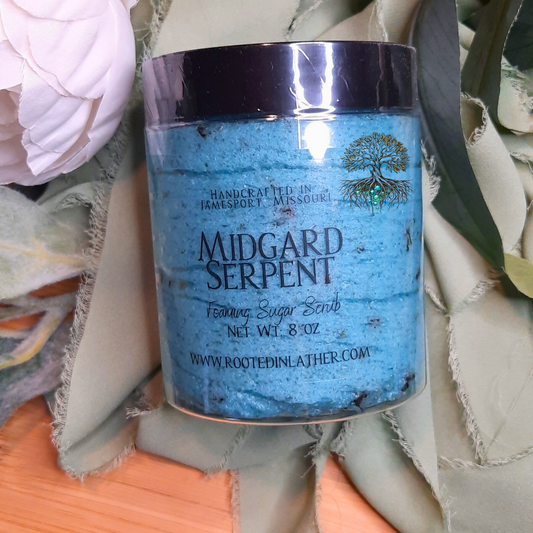 Vikingfest Foaming Body Scrub - Hemp Sugar Scrub